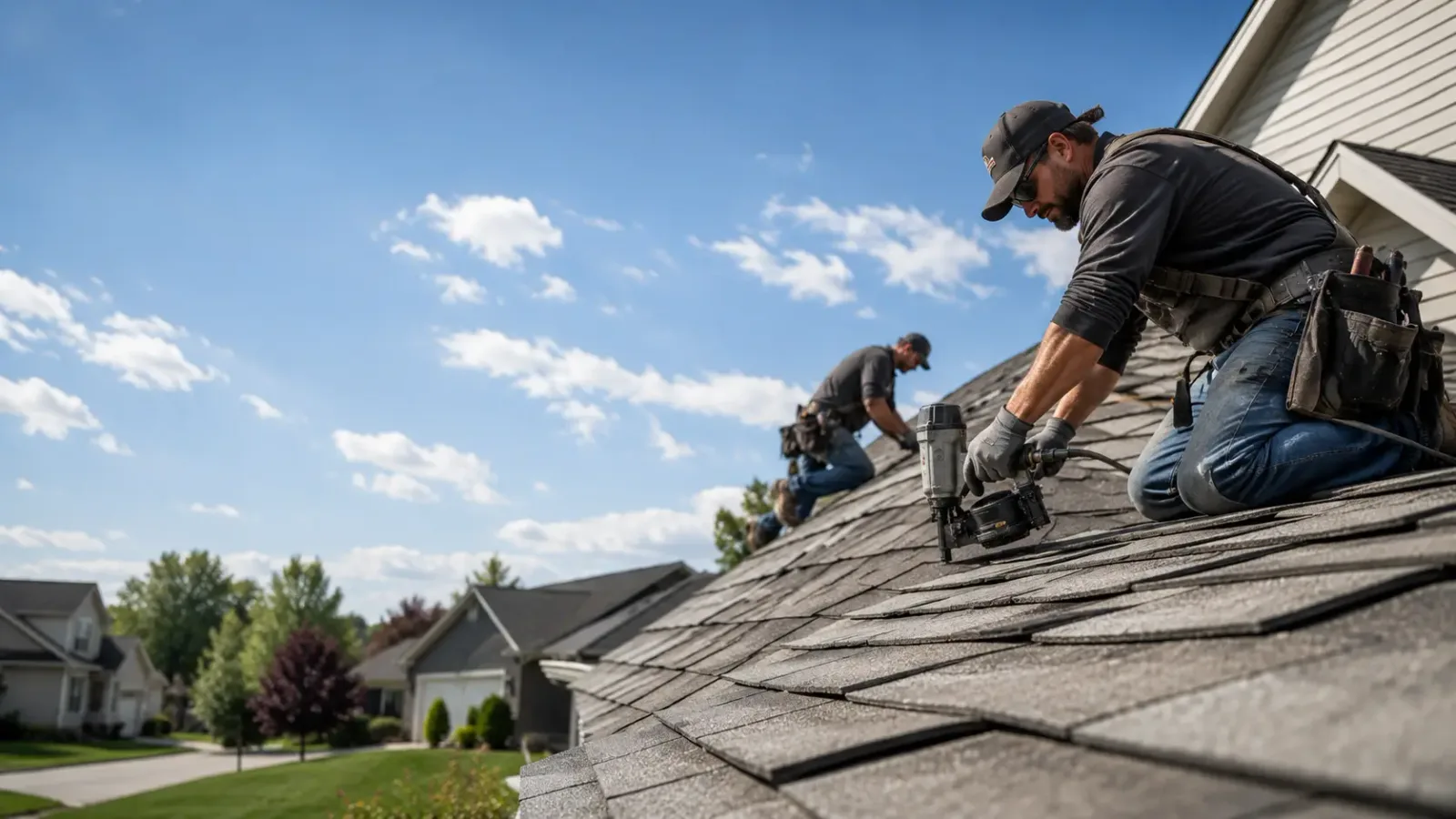 Storm Damage Roof Repair in Mccool, MS near me